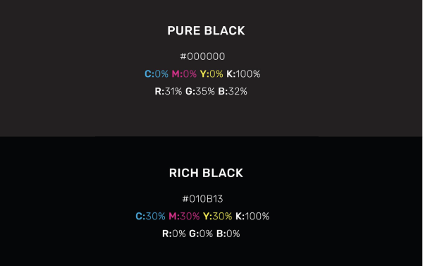 A Guide To Choosing Black For Your Brand’s Colour Palette - Supernova
