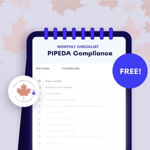 Monthly PIPEDA Checklist